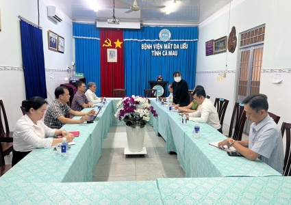 Tiếp Tổng lãnh sứ quán Nhật tại Bệnh viện Mắt - Da liễu Cà Mau