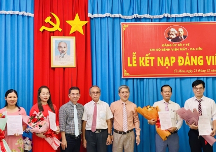 Lễ kết nạp Đảng viên mới